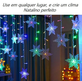 Decoração de Natal - Luzes de Fadas Natalina Natal 004 Loja da Dryka 