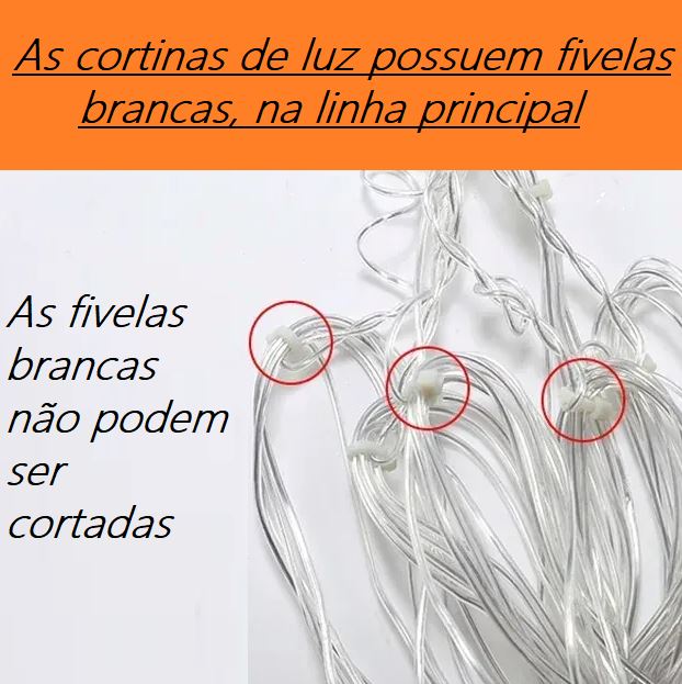 Decoração de Natal - Luzes de Fadas Natalina Natal 004 Loja da Dryka 