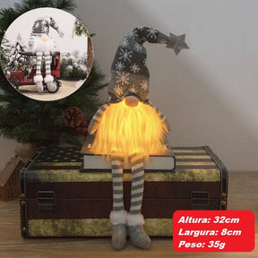 Decoração de Natal - Papai Noel Gnomos Natal 002 Loja da Dryka A2 