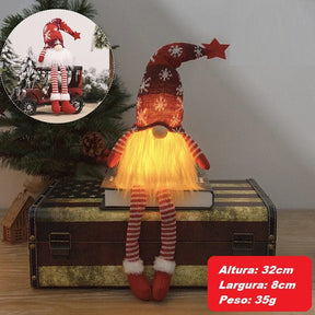 Decoração de Natal - Papai Noel Gnomos Natal 002 Loja da Dryka B2 