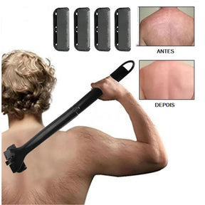 Depilador Masculino Para Costas bem Estar 028 Loja da Dryka Preta 1-4 