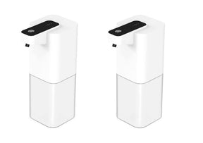 Dispenser de Sabão Automático - Clean Hands casa 005 Loja da Dryka Branco 2pçs 