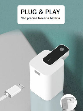 Dispenser de Sabão Automático - Clean Hands dispenser sabão 001 Loja da Dryka 
