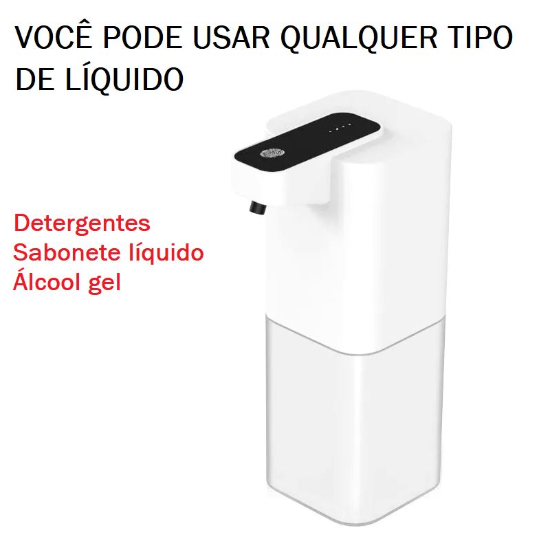 Dispenser de Sabão Automático - Clean Hands dispenser sabão 001 Loja da Dryka 