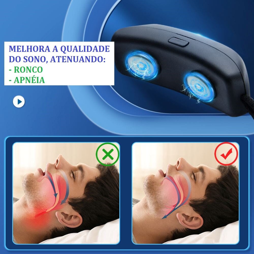 Dispositivo Anti Ronco Inteligente bem estar 008 lojadadryka 