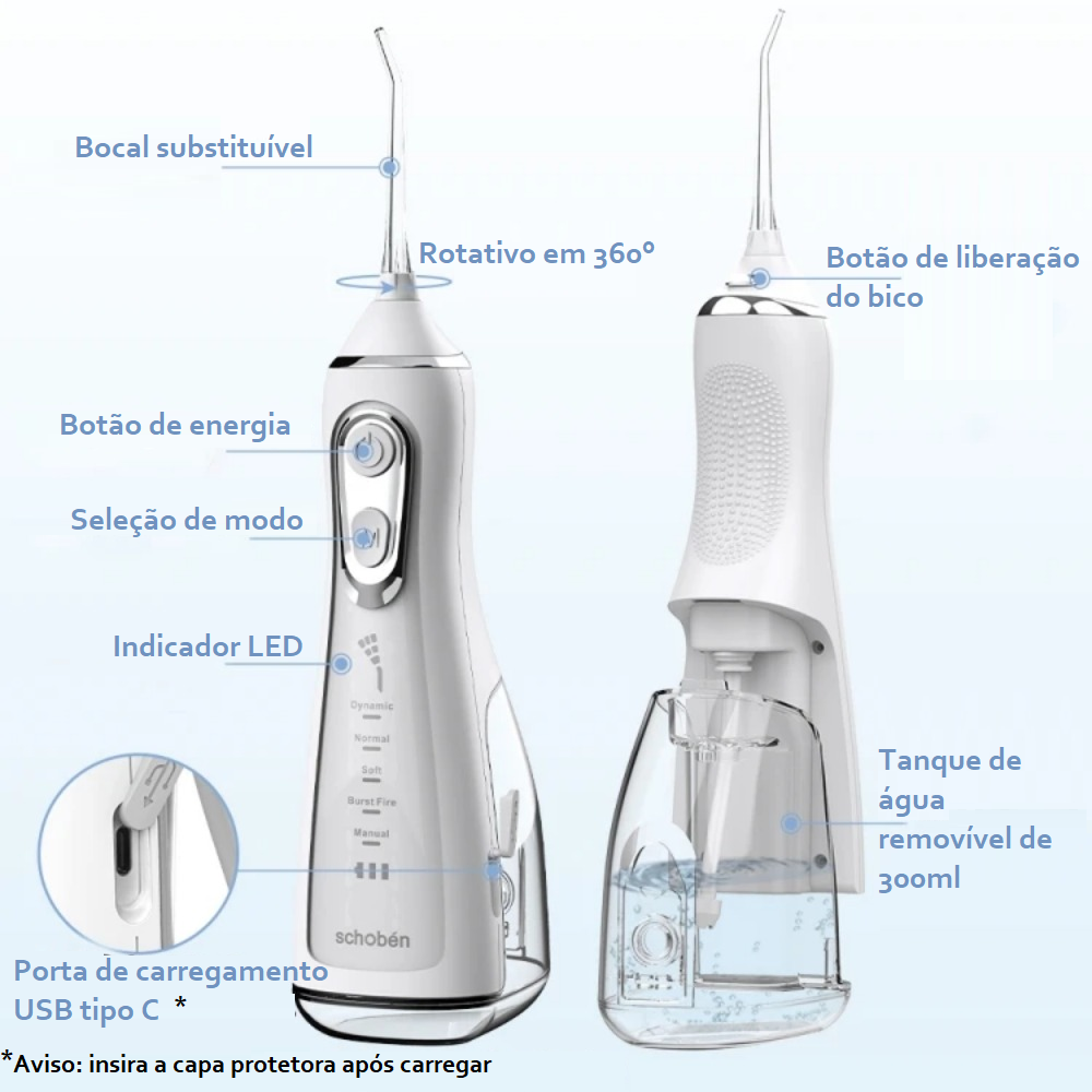 Irrigador Oral - Tooth Clear