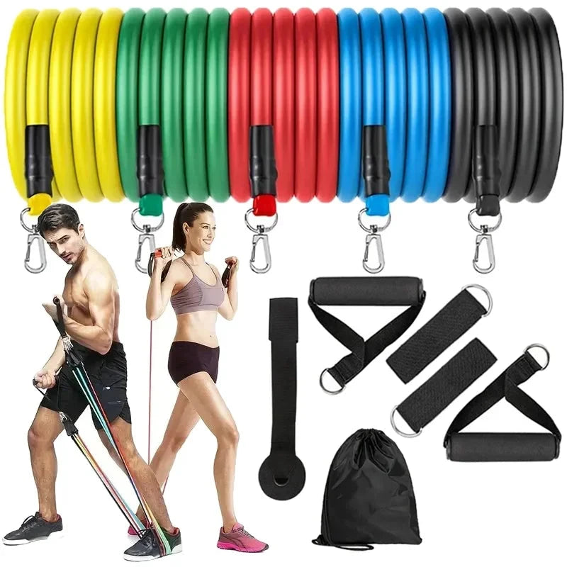 Elásticos Extensores para Treinos Funcionais - Pro Fit 2 esporte 002 lojadadryka 