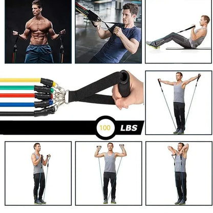 Elásticos Extensores para Treinos Funcionais - Pro Fit 2 esporte 002 lojadadryka 