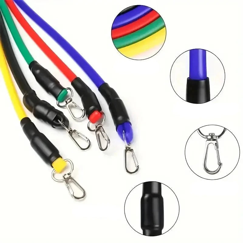 Elásticos Extensores para Treinos Funcionais - Pro Fit 2 esporte 002 lojadadryka 