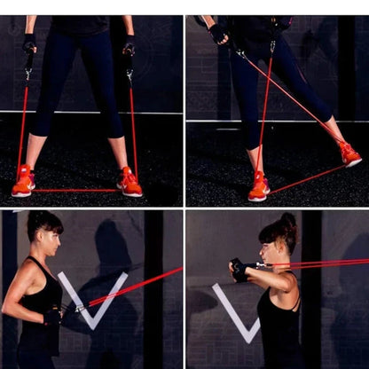 Elásticos Extensores para Treinos Funcionais - Pro Fit 2 esporte 002 lojadadryka 