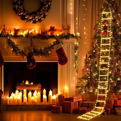 Escada Decorativa de LED de Natal Loja da Dryka 