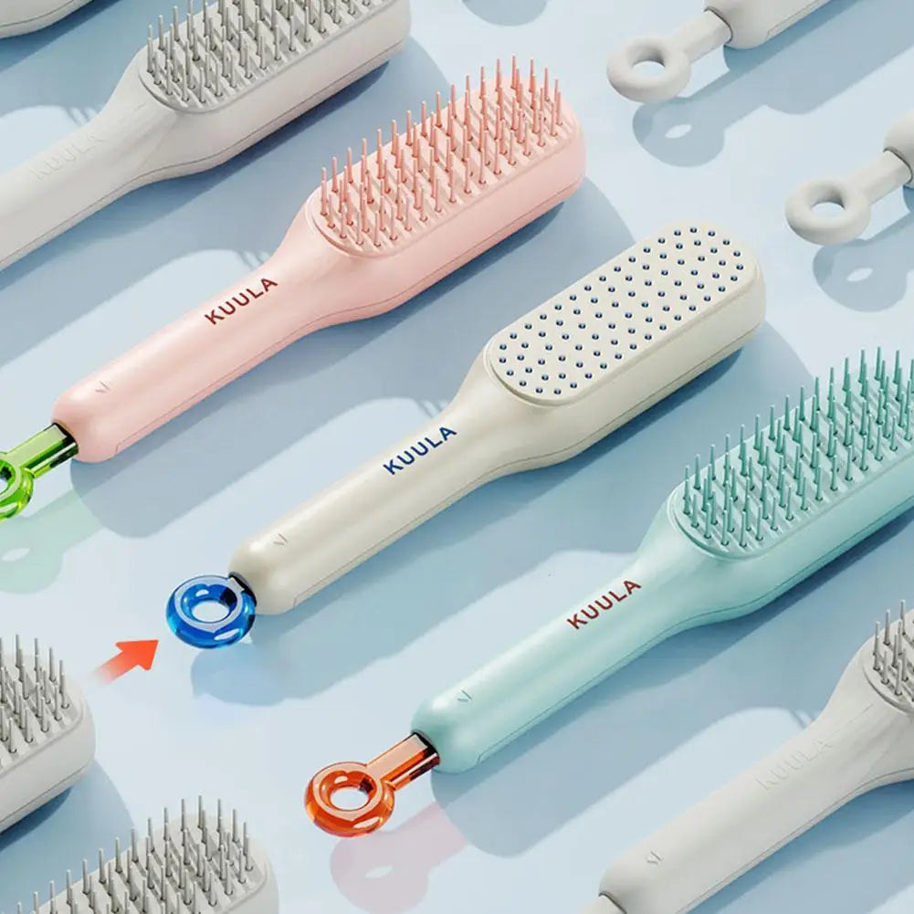 Escova de Cabelo Autolimpante Antiestática - Slim Hair Loja da Dryka 