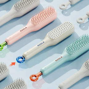 Escova de Cabelo Autolimpante Antiestática - Slim Hair Loja da Dryka 