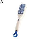 Escova de Cabelo Autolimpante Antiestática - Slim Hair Loja da Dryka WHITE CN 