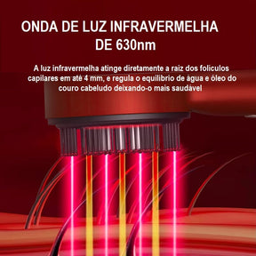 Escova de Cabelo Massageador -Hair Strong beleza 001 Loja da Dryka 