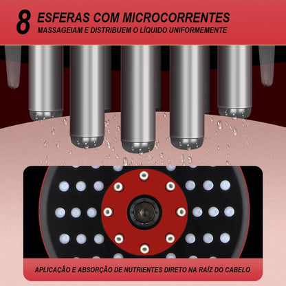 Escova de Cabelo Massageador -Hair Strong beleza 001 Loja da Dryka 