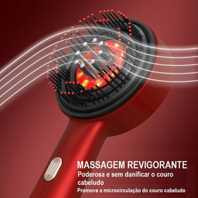 Escova de Cabelo Massageador -Hair Strong beleza 001 Loja da Dryka 