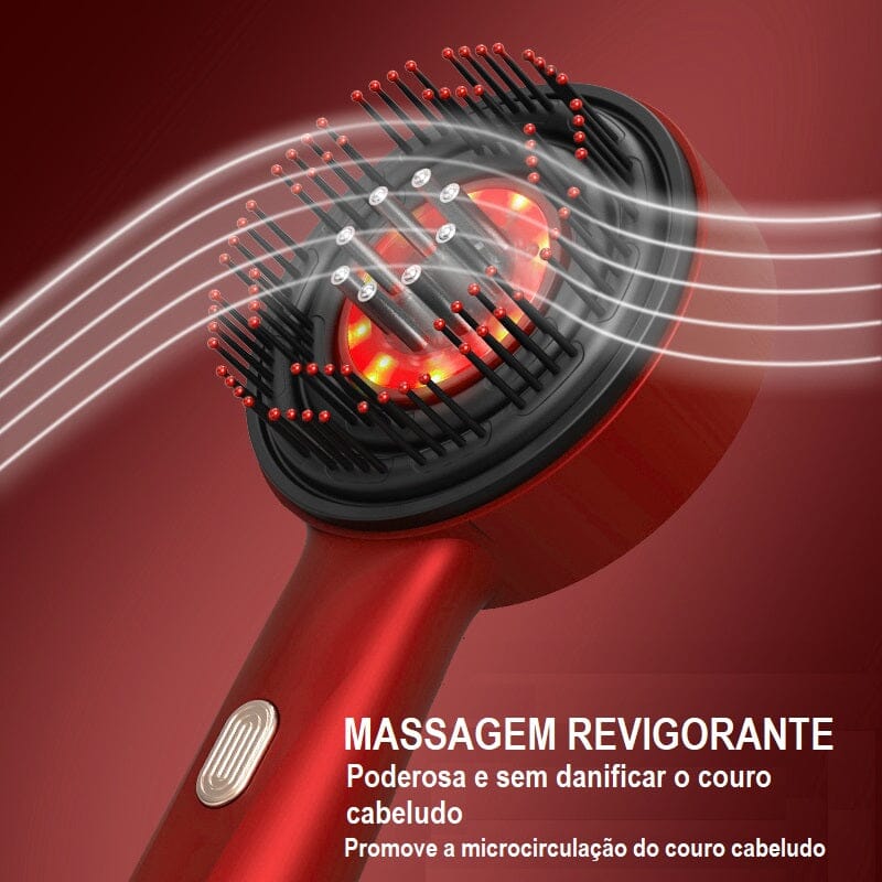 Escova de Cabelo Massageador -Hair Strong beleza 001 Loja da Dryka 