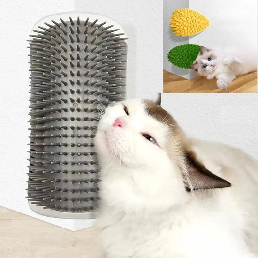 Escova Massageadora para Gatos - Cat Scratcher pet shop - escova massageadora Loja da Dryka 