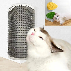 Escova Massageadora para Gatos - Cat Scratcher pet shop - escova massageadora Loja da Dryka 