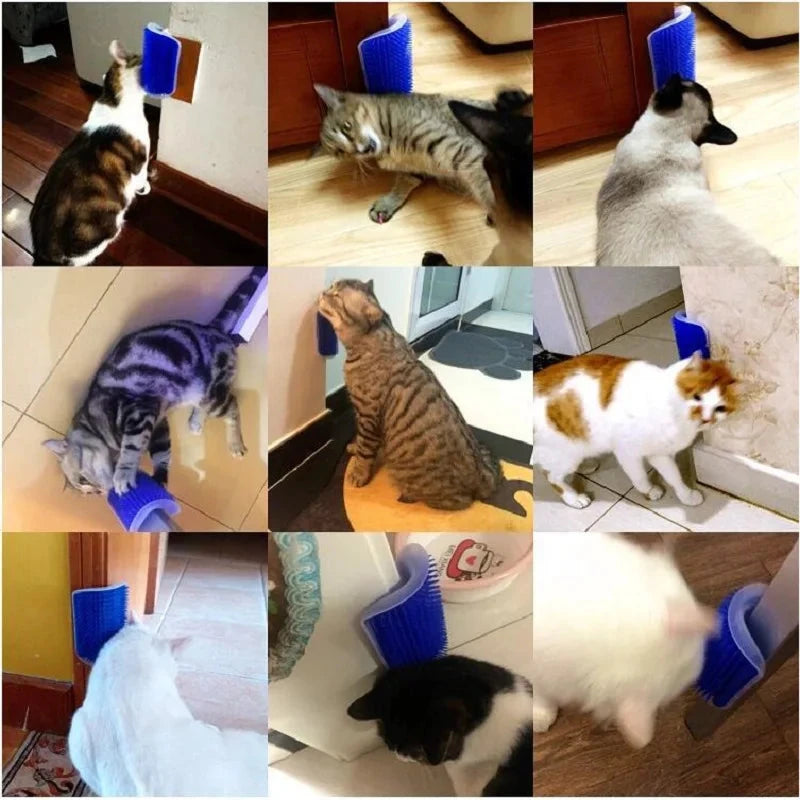 Escova Massageadora para Gatos - Cat Scratcher pet shop - escova massageadora Loja da Dryka 