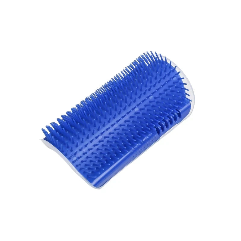 Escova Massageadora para Gatos - Cat Scratcher pet shop - escova massageadora Loja da Dryka Azul 