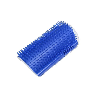Escova Massageadora para Gatos - Cat Scratcher pet shop - escova massageadora Loja da Dryka Azul 