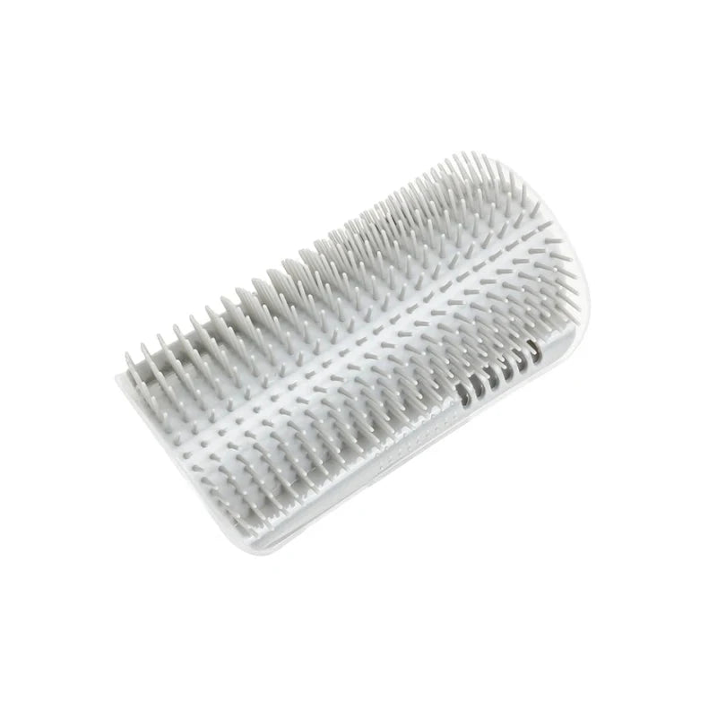 Escova Massageadora para Gatos - Cat Scratcher pet shop - escova massageadora Loja da Dryka Cinza 