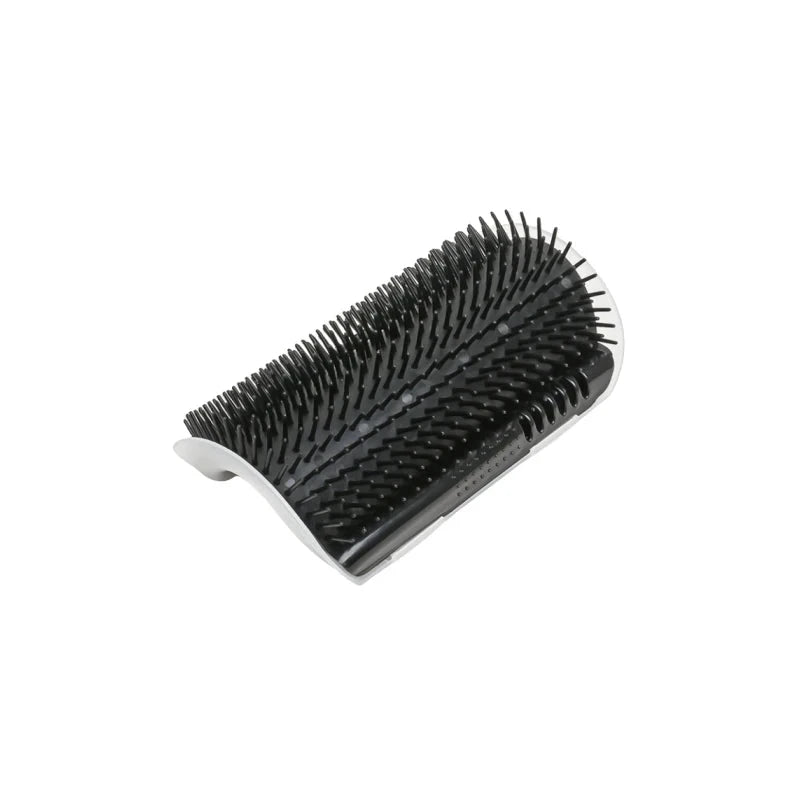 Escova Massageadora para Gatos - Cat Scratcher pet shop - escova massageadora Loja da Dryka Preto 
