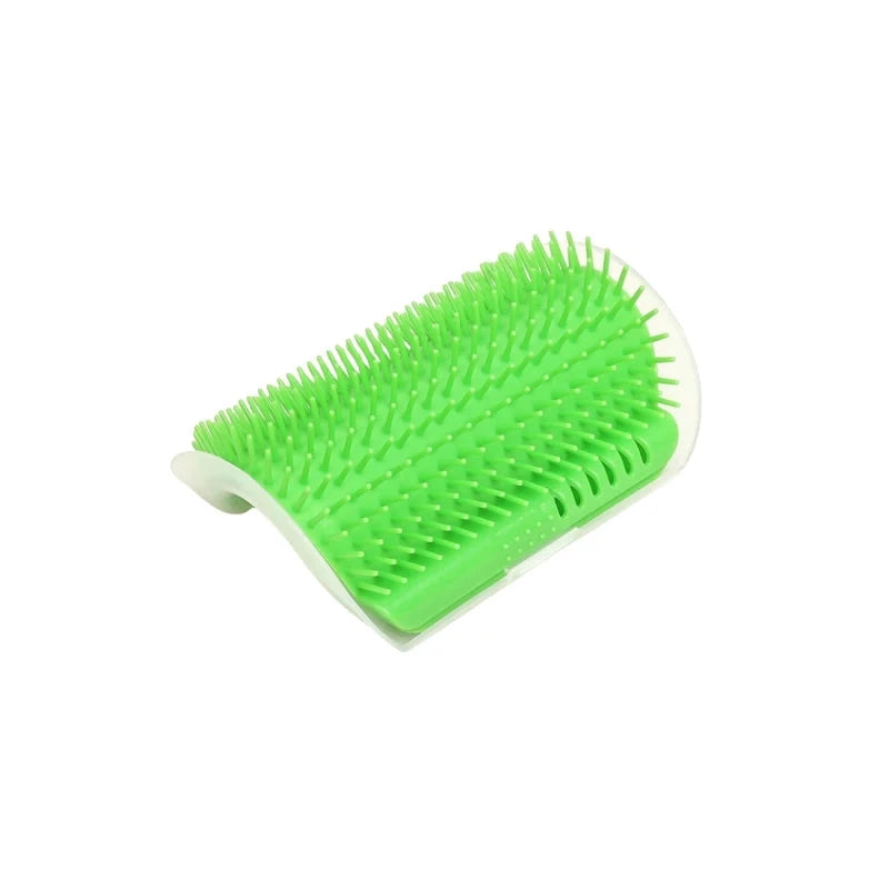 Escova Massageadora para Gatos - Cat Scratcher pet shop - escova massageadora Loja da Dryka Verde 