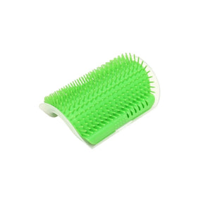 Escova Massageadora para Gatos - Cat Scratcher pet shop - escova massageadora Loja da Dryka Verde 