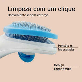 Escova Para Pets - Remove os Pelos com Facilidade Pet shop 007 lojadadryka 