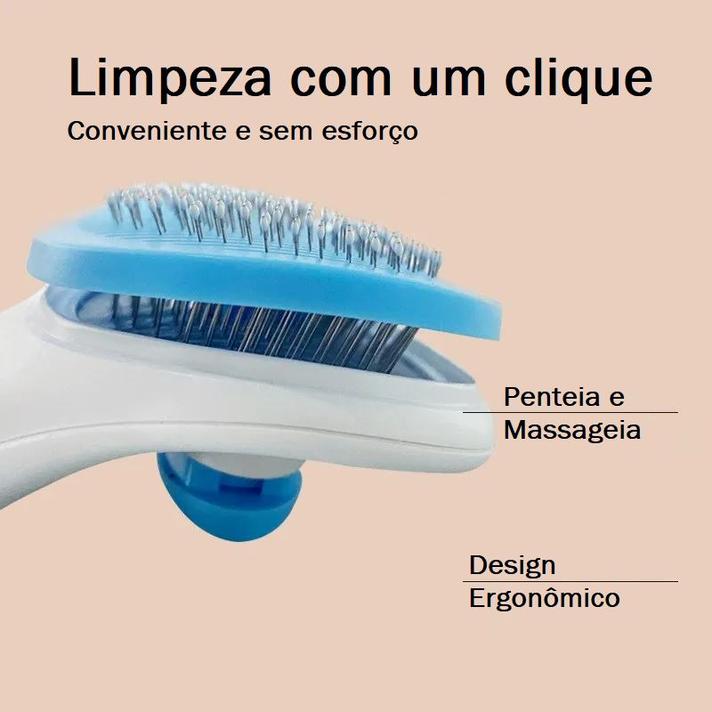 Escova Para Pets - Remove os Pelos com Facilidade Pet shop 007 lojadadryka 