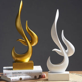 Escultura Decorativas de Pássaro - Flame escultura passaros flame Loja da Dryka 