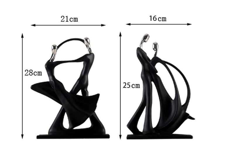 Estátua Decorativa - Nórdica Dançante decoracao 010 Loja da Dryka 