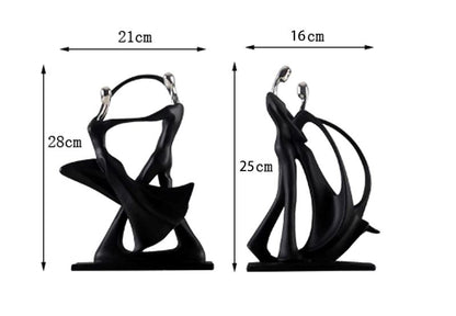 Estátua Decorativa - Nórdica Dançante decoracao 010 Loja da Dryka 