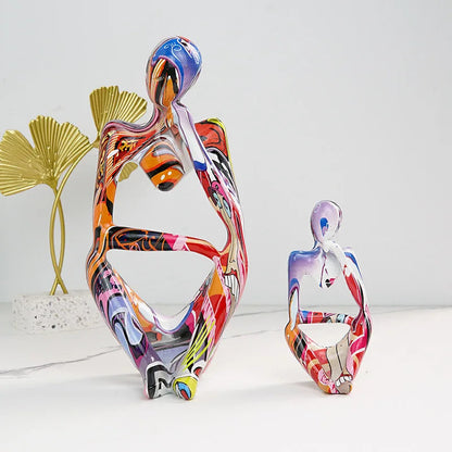 Estátua Decorativa - O Pensador decoração 008 Loja da Dryka 