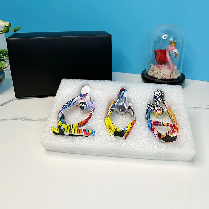 Estátua Decorativa - O Pensador decoração 008 Loja da Dryka 