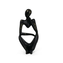 Estátua Decorativa - O Pensador decoração 008 Loja da Dryka G Preto D 