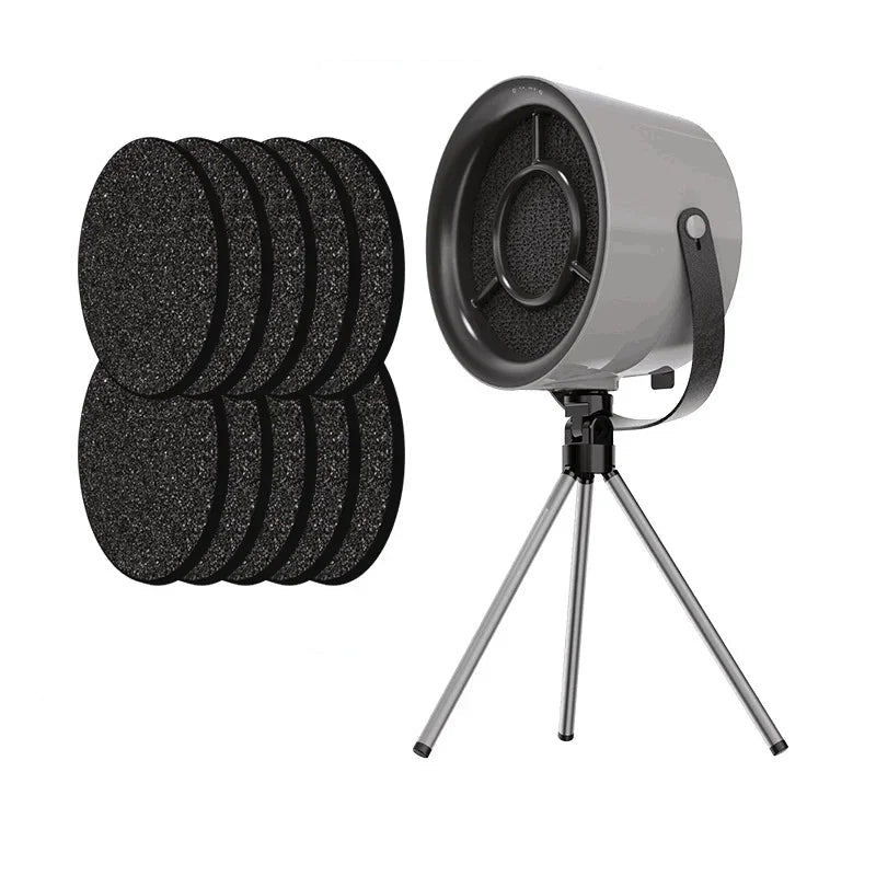 Exaustor Portátil de Mesa - Camping cook casa 025 - exaustor Loja da Dryka G07-gray-10pcs 