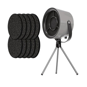Exaustor Portátil de Mesa - Camping cook casa 025 - exaustor Loja da Dryka G07-gray-10pcs 