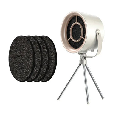 Exaustor Portátil de Mesa - Camping cook casa 025 - exaustor Loja da Dryka G07-white-4pcs 