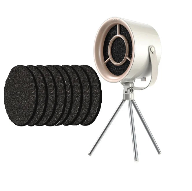 Exaustor Portátil de Mesa - Camping cook casa 025 - exaustor Loja da Dryka G07-white-8pcs 