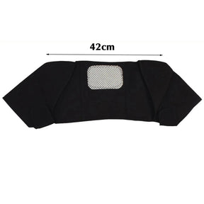 Faixa Térmica Magnética Autoaquecida para Ombros - Shoulder Heat aquecedor ombros Loja da Dryka Preta M 
