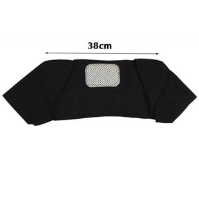 Faixa Térmica Magnética Autoaquecida para Ombros - Shoulder Heat aquecedor ombros Loja da Dryka Preta P 