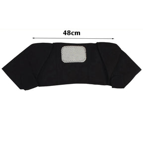 Faixa Térmica Magnética Autoaquecida para Ombros - Shoulder Heat aquecedor ombros Loja da Dryka Preta XG 
