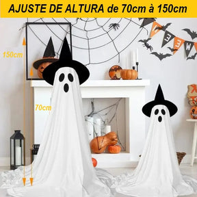 Fantasmas Brilhantes de Halloween -White Ghost 👻👻👻👻 halloween 008 - fantasma 1 Loja da Dryka 