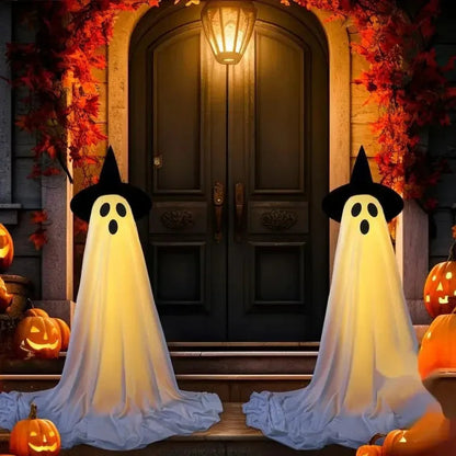 Fantasmas Brilhantes de Halloween -White Ghost 👻👻👻👻 Loja da Dryka 