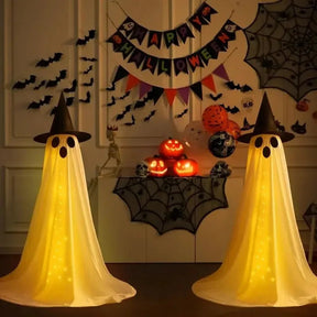 Fantasmas Brilhantes de Halloween -White Ghost 👻👻👻👻 Loja da Dryka 
