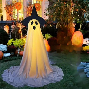Fantasmas Brilhantes de Halloween -White Ghost 👻👻👻👻 Loja da Dryka Fantasma Branco 